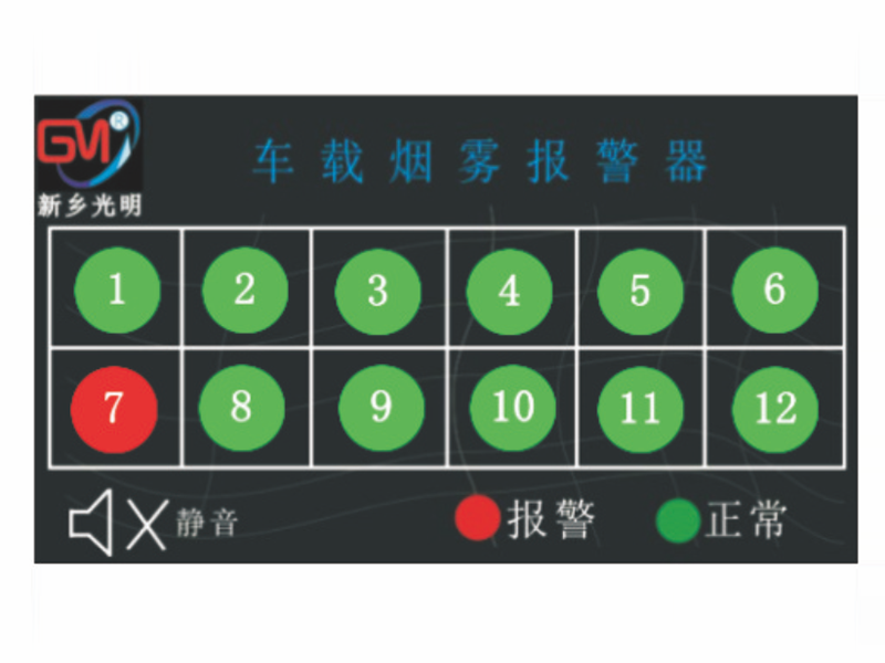 GM-YWP12系列車(chē)載煙霧報(bào)警器